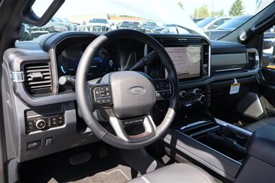 2026 Ford F-350 PLATINUM  GLACIER GREY LVLED DUALLY DIESEL TRUCK 4X4 LOADED - Photo 21 - Gresham, OR 97030