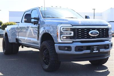 2026 Ford F-350 PLATINUM  GLACIER GREY LVLED DUALLY DIESEL TRUCK 4X4 LOADED - Photo 8 - Gresham, OR 97030