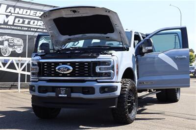 2026 Ford F-350 PLATINUM  GLACIER GREY LVLED DUALLY DIESEL TRUCK 4X4 LOADED - Photo 37 - Gresham, OR 97030