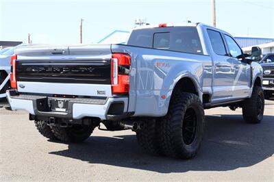 2026 Ford F-350 PLATINUM  GLACIER GREY LVLED DUALLY DIESEL TRUCK 4X4 LOADED - Photo 6 - Gresham, OR 97030