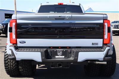 2026 Ford F-350 PLATINUM  GLACIER GREY LVLED DUALLY DIESEL TRUCK 4X4 LOADED - Photo 4 - Gresham, OR 97030