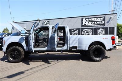 2026 Ford F-350 PLATINUM  GLACIER GREY LVLED DUALLY DIESEL TRUCK 4X4 LOADED - Photo 38 - Gresham, OR 97030