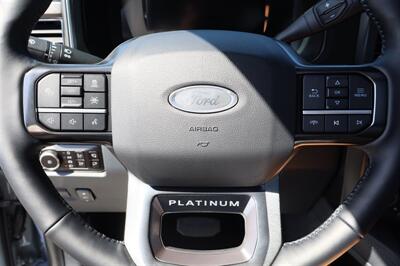 2026 Ford F-350 PLATINUM  GLACIER GREY LVLED DUALLY DIESEL TRUCK 4X4 LOADED - Photo 22 - Gresham, OR 97030