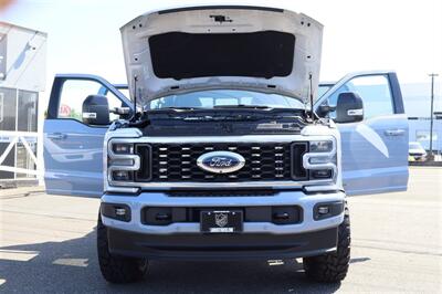 2026 Ford F-350 PLATINUM  GLACIER GREY LVLED DUALLY DIESEL TRUCK 4X4 LOADED - Photo 46 - Gresham, OR 97030