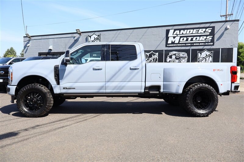 2026 Ford F-350 PLATINUM  GLACIER GREY LVLED DUALLY DIESEL TRUCK 4X4 LOADED