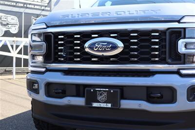 2026 Ford F-350 PLATINUM  GLACIER GREY LVLED DUALLY DIESEL TRUCK 4X4 LOADED - Photo 10 - Gresham, OR 97030