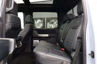 2025 Ford F-350 Platinum GLACIER GREY LIFTED DIESEL TRUCK 4X4 LOADED - Photo 25 - Gresham, OR 97030