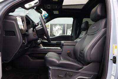 2025 Ford F-350 Platinum GLACIER GREY LIFTED DIESEL TRUCK 4X4 LOADED - Photo 15 - Gresham, OR 97030