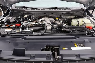 2025 Ford F-350 Platinum GLACIER GREY LIFTED DIESEL TRUCK 4X4 LOADED - Photo 9 - Gresham, OR 97030