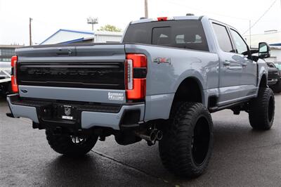 2025 Ford F-350 Platinum GLACIER GREY LIFTED DIESEL TRUCK 4X4 LOADED - Photo 5 - Gresham, OR 97030