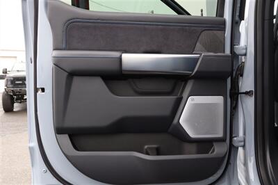 2025 Ford F-350 Platinum GLACIER GREY LIFTED DIESEL TRUCK 4X4 LOADED - Photo 24 - Gresham, OR 97030