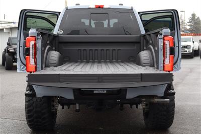 2025 Ford F-350 Platinum GLACIER GREY LIFTED DIESEL TRUCK 4X4 LOADED - Photo 35 - Gresham, OR 97030