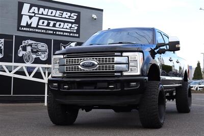 2017 Ford F-350 Platinum  LIFTED DIESEL TRUCK 4X4 LOADED - Photo 1 - Gresham, OR 97030