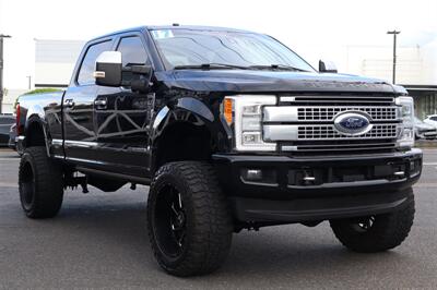 2017 Ford F-350 Platinum  LIFTED DIESEL TRUCK 4X4 LOADED - Photo 7 - Gresham, OR 97030