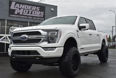 2022 Ford F-150 Limited  LIFTED 4X4 POWER BOOST LOADED - Photo 1 - Gresham, OR 97030