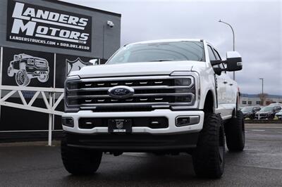 2024 Ford F-350 Platinum LIFTED DIESEL TRUCK 4X4 LOADED - Photo 1 - Gresham, OR 97030