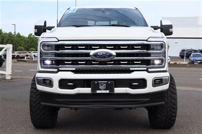 2023 Ford F-350 Platinum LIFTED DIESEL TRUCK 4X4 LOADED - Photo 8 - Gresham, OR 97030