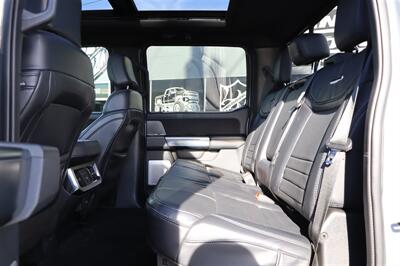 2025 Ford F-350 Platinum  LIFTED DIESEL 6.7 GLACIER GREY TRUCK 4X4 LOADED - Photo 24 - Gresham, OR 97030