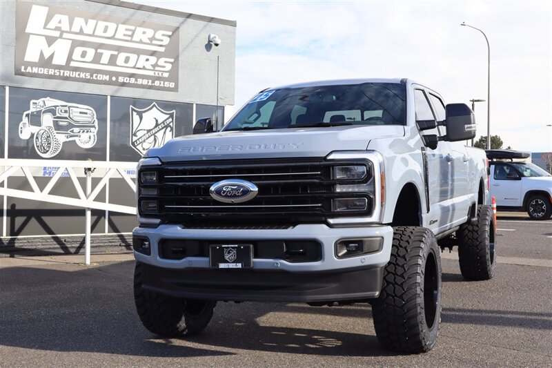 2025 Ford F-350 Platinum  LIFTED DIESEL 6.7 GLACIER GREY TRUCK 4X4 LOADED