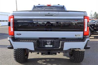 2025 Ford F-350 Platinum  LIFTED DIESEL 6.7 GLACIER GREY TRUCK 4X4 LOADED - Photo 4 - Gresham, OR 97030