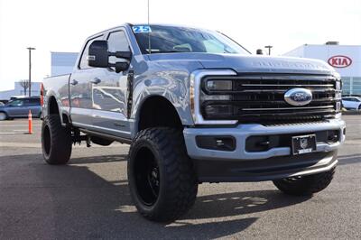 2025 Ford F-350 Platinum  LIFTED DIESEL 6.7 GLACIER GREY TRUCK 4X4 LOADED - Photo 7 - Gresham, OR 97030