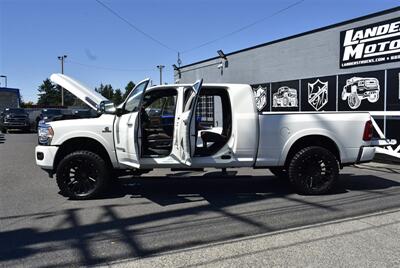 2021 RAM 3500 Limited Longhorn  MEGA CAB AISIN TRANS LIFTED 4X4 LOADED - Photo 38 - Gresham, OR 97030