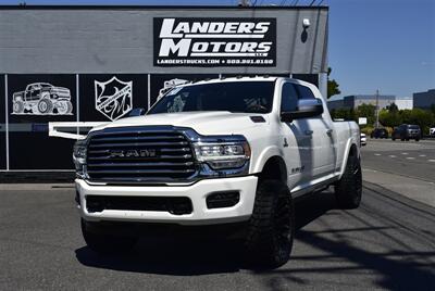 2021 RAM 3500 Limited Longhorn  MEGA CAB AISIN TRANS LIFTED 4X4 LOADED - Photo 1 - Gresham, OR 97030