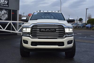 2021 RAM 3500 Limited Longhorn MEGA CAB DIESEL 6.7 L AISIN TRANS LIFTED LOADED - Photo 8 - Gresham, OR 97030