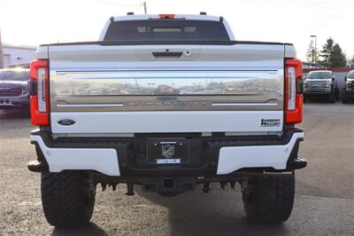 2024 Ford F-350 Platinum  LIFTED DIESEL TRUCK 6 " LIFT 37S 4X4 LOADED - Photo 4 - Gresham, OR 97030