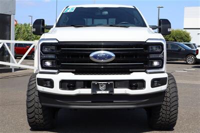 2025 Ford F-350 Platinum  8 FT LONG BED LIFTED DIESEL 4X4 LOADED - Photo 9 - Gresham, OR 97030