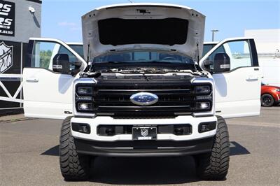 2025 Ford F-350 Platinum  8 FT LONG BED LIFTED DIESEL 4X4 LOADED - Photo 46 - Gresham, OR 97030