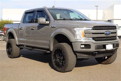 2018 Ford F-150 LARIAT LIFTED LEAD FOOT GREY  3,5L ECOBOOTS ON 20 " RIMS AND 35 " TIRES LOADED - Photo 7 - Gresham, OR 97030
