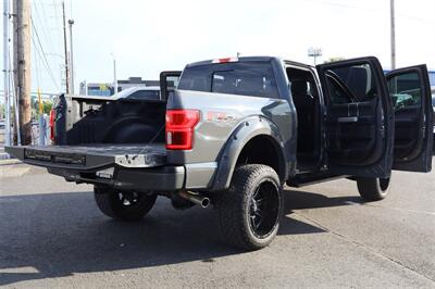2018 Ford F-150 LARIAT LIFTED LEAD FOOT GREY  3,5L ECOBOOTS ON 20 " RIMS AND 35 " TIRES LOADED - Photo 39 - Gresham, OR 97030