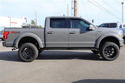 2018 Ford F-150 LARIAT LIFTED LEAD FOOT GREY  3,5L ECOBOOTS ON 20 " RIMS AND 35 " TIRES LOADED - Photo 6 - Gresham, OR 97030