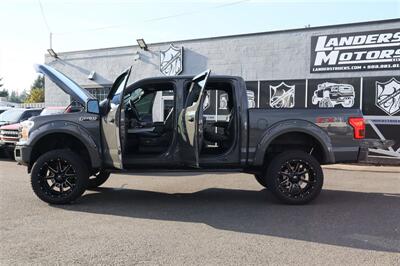 2018 Ford F-150 LARIAT LIFTED LEAD FOOT GREY  3,5L ECOBOOTS ON 20 " RIMS AND 35 " TIRES LOADED - Photo 34 - Gresham, OR 97030