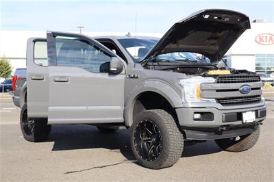 2018 Ford F-150 LARIAT LIFTED LEAD FOOT GREY  3,5L ECOBOOTS ON 20 " RIMS AND 35 " TIRES LOADED - Photo 41 - Gresham, OR 97030