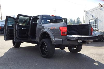 2018 Ford F-150 LARIAT LIFTED LEAD FOOT GREY  3,5L ECOBOOTS ON 20 " RIMS AND 35 " TIRES LOADED - Photo 35 - Gresham, OR 97030