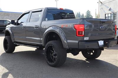 2018 Ford F-150 LARIAT LIFTED LEAD FOOT GREY  3,5L ECOBOOTS ON 20 " RIMS AND 35 " TIRES LOADED - Photo 3 - Gresham, OR 97030