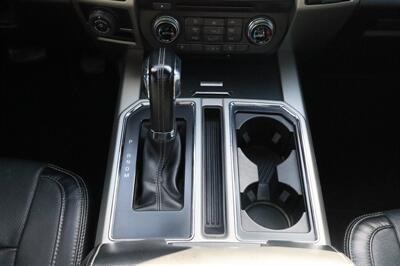 2018 Ford F-150 LARIAT LIFTED LEAD FOOT GREY  3,5L ECOBOOTS ON 20 " RIMS AND 35 " TIRES LOADED - Photo 23 - Gresham, OR 97030