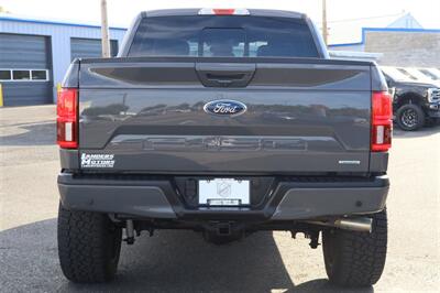 2018 Ford F-150 LARIAT LIFTED LEAD FOOT GREY  3,5L ECOBOOTS ON 20 " RIMS AND 35 " TIRES LOADED - Photo 4 - Gresham, OR 97030