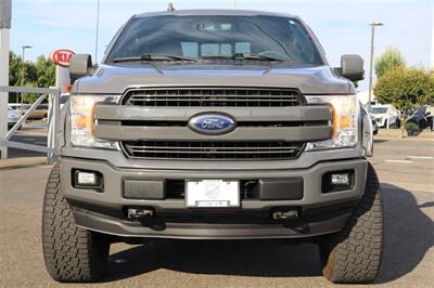 2018 Ford F-150 LARIAT LIFTED LEAD FOOT GREY  3,5L ECOBOOTS ON 20 " RIMS AND 35 " TIRES LOADED - Photo 8 - Gresham, OR 97030