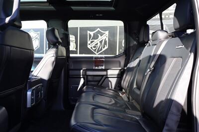 2016 Ford F-150 Platinum  5.0L 4X4 LIFTED  35 " TIRES LOADED - Photo 23 - Gresham, OR 97030