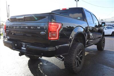 2016 Ford F-150 Platinum  5.0L 4X4 LIFTED  35 " TIRES LOADED - Photo 5 - Gresham, OR 97030