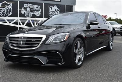 2020 Mercedes-Benz AMG S 63 AWD  ALL WHEEL DRIVE BLACK ON WHITE LOADED - Photo 2 - Gresham, OR 97030