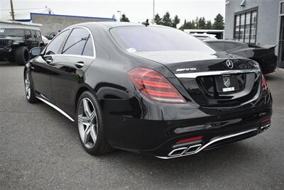 2020 Mercedes-Benz AMG S 63 AWD  ALL WHEEL DRIVE BLACK ON WHITE LOADED - Photo 4 - Gresham, OR 97030