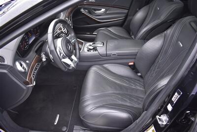 2020 Mercedes-Benz AMG S 63 AWD  ALL WHEEL DRIVE BLACK ON WHITE LOADED - Photo 12 - Gresham, OR 97030