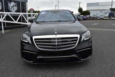 2020 Mercedes-Benz AMG S 63 AWD  ALL WHEEL DRIVE BLACK ON WHITE LOADED - Photo 9 - Gresham, OR 97030