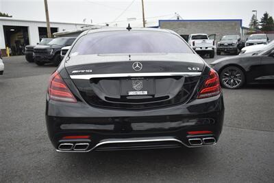2020 Mercedes-Benz AMG S 63 AWD  ALL WHEEL DRIVE BLACK ON WHITE LOADED - Photo 5 - Gresham, OR 97030