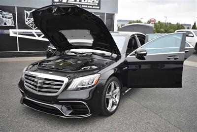 2020 Mercedes-Benz AMG S 63 AWD  ALL WHEEL DRIVE BLACK ON WHITE LOADED - Photo 28 - Gresham, OR 97030