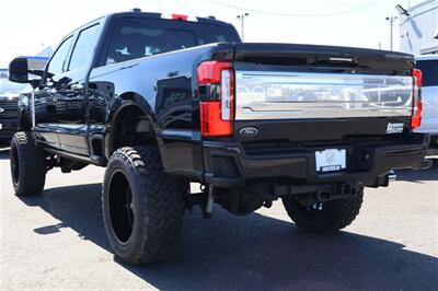 2024 Ford F-350 Platinum BLACK ON BLACK LIFTED DIESEL TRUCK 4X4 LOADED - Photo 3 - Gresham, OR 97030